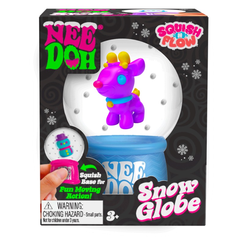 NeeDoh® Squish N Flow Snow Globe